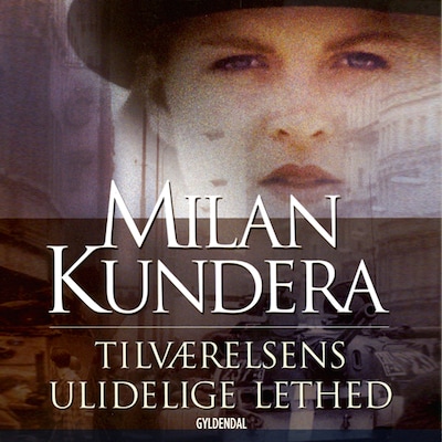 Tilværelsens ulidelige lethed – omslag til lydbogen af Milan Kundera