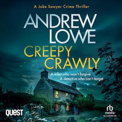 Creepy Crawly – omslag til lydbogen af Andrew Lowe
