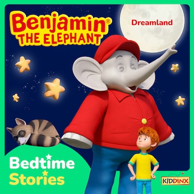 Benjamin the Elephant, Bedtime Stories for Kids, Dreamland – omslag til lydbogen af Vincent Andreas