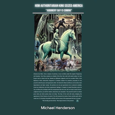 How Authoritarian King Seized America – omslag til lydbogen af Michael  J. Henderson