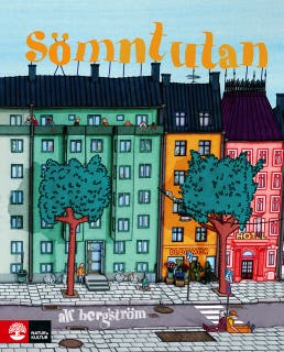 Sömntutan – omslag till ljudboken av Alf Bergström