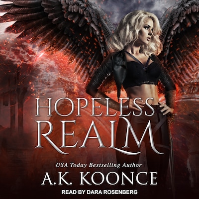 Hopeless Realm – omslag til lydbogen af A.K. Koonce