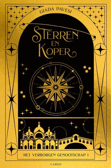 Sterren en koper – omslag van het luisterboek van Giada Pavesi