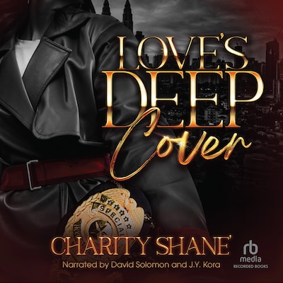 Love's Deep Cover – omslag til lydbogen af Charity Shane'