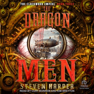 The Dragon Men – omslag til lydbogen af Steven Harper