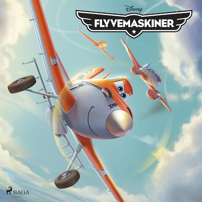 Flyvemaskiner – omslag til lydbogen af Disney