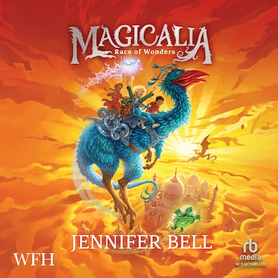 Magicalia: Race of Wonders – omslag til lydbogen af Jennifer Bell