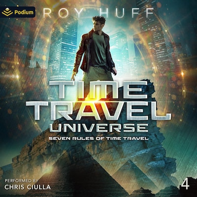 Time Travel Universe – omslag til lydbogen af Roy Huff
