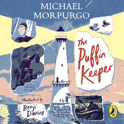 The Puffin Keeper – omslag til lydbogen af Michael Morpurgo