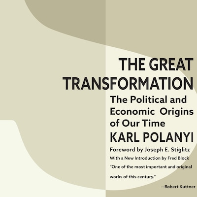 Great Transformation, The – omslag til lydbogen af Karl Polanyi