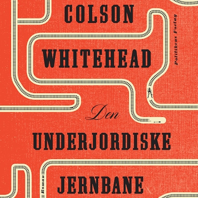 Den underjordiske jernbane – omslag til lydbogen af Colson Whitehead