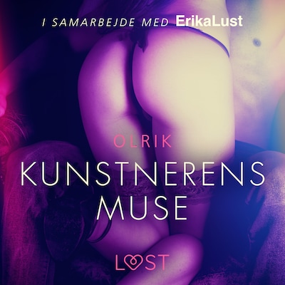 Kunstnerens muse – omslag til lydbogen af Olrik