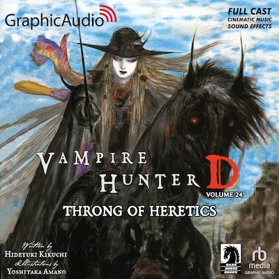 Throng of Heretics [Dramatized Adaptation] – omslag til lydbogen af Hideyuki Kikuchi, Yoshitaka Amano