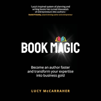 Book Magic – omslag til lydbogen af Lucy McCarraher