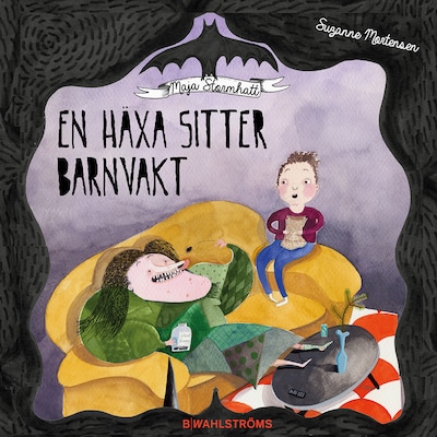 En häxa sitter barnvakt