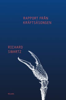 Rapport från kräftsäsongen – omslag till ljudboken av Richard Swartz