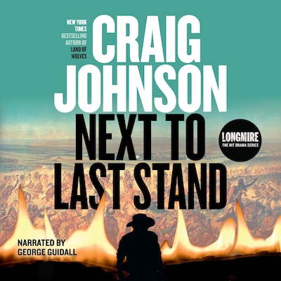 Next to Last Stand "International Edition" – omslag til lydbogen af Craig Johnson