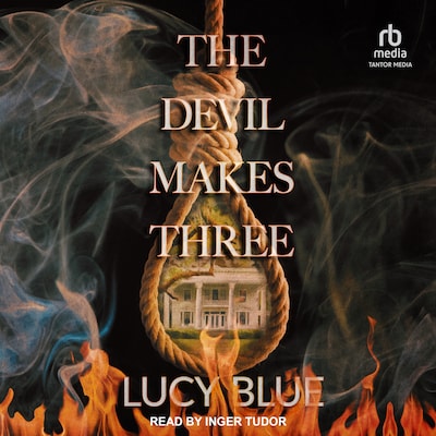 The Devil Makes Three – omslag til lydbogen af Lucy Blue