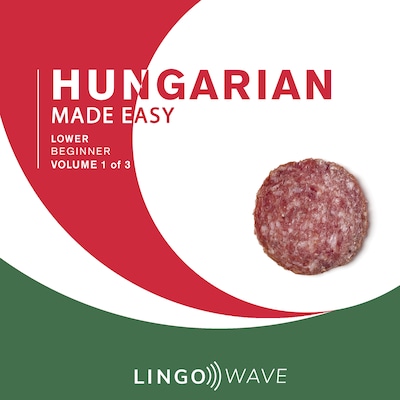 Hungarian Made Easy - Lower beginner - Volume 1 of 3 – omslag til lydbogen af Lingo Wave