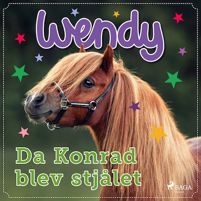 Wendy – Da Konrad blev stjålet – omslag til lydbogen af diverse