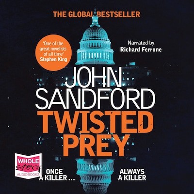 Twisted Prey – omslag til lydbogen af John Sandford