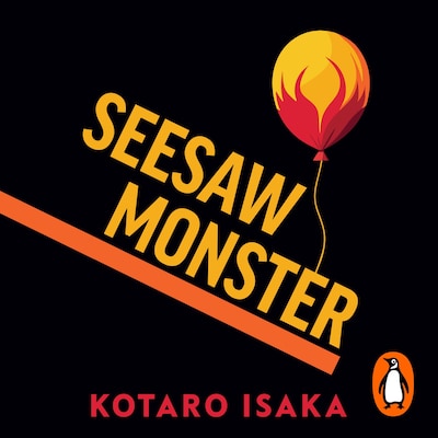 Seesaw Monster – omslag til lydbogen af Kotaro Isaka