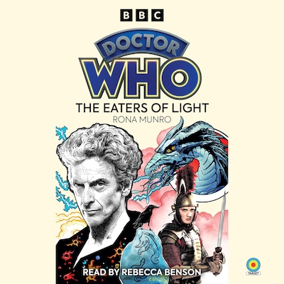 Doctor Who: The Eaters of Light – omslag til lydbogen af Rona Munro