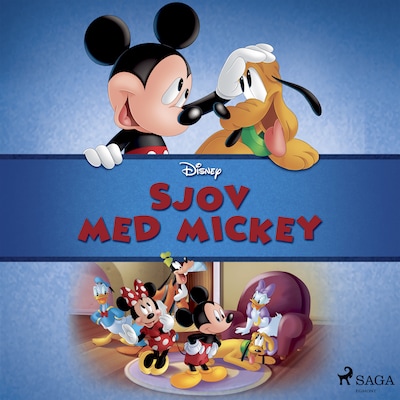 Sjov med Mickey – omslag til lydbogen af Disney