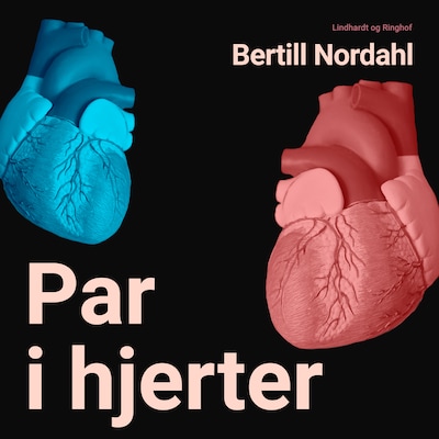 Par i hjerter – omslag til lydbogen af Bertill Nordahl