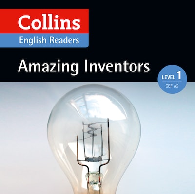 Amazing Inventors – omslag til lydbogen af Unknown Author