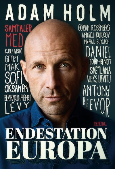 Endestation Europa – omslag til lydbogen af Adam Holm