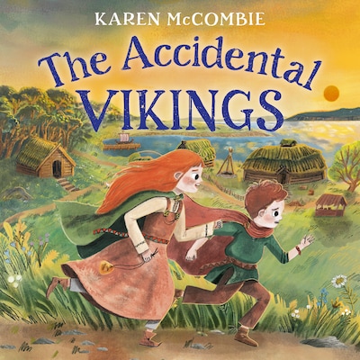 The Accidental Vikings – omslag til lydbogen af Karen McCombie
