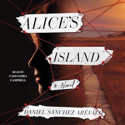 Alice's Island – omslag til lydbogen af Daniel Sánchez Arévalo