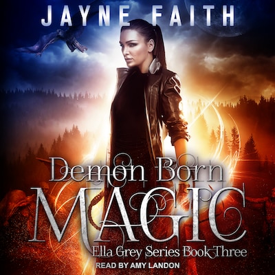 Demon Born Magic – omslag til lydbogen af Jayne Faith