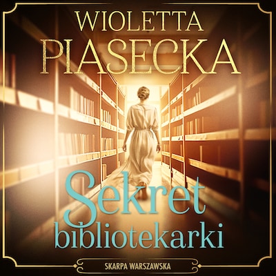 Sekret bibliotekarki – okładka audiobooka, autor Wioletta Piasecka