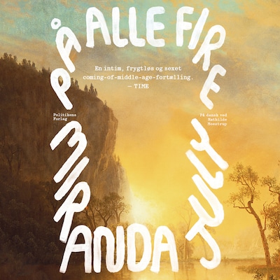 På alle fire – omslag til lydbogen af Miranda July