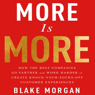 More is More – omslag til lydbogen af Blake Morgan