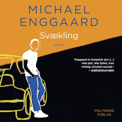 Svækling – omslag til lydbogen af Michael Enggaard