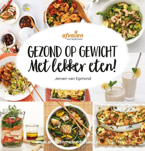 Gezond op gewicht met lekker eten! – omslag van het luisterboek van Jeroen van Egmond