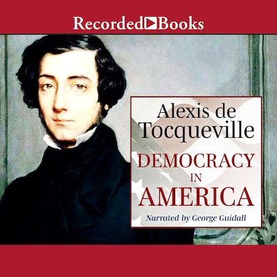 Democracy in America – omslag til lydbogen af Alexis de Tocqueville