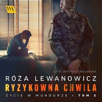 Ryzykowna chwila – okładka audiobooka, autor Róża Lewanowicz