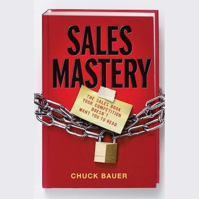 Sales Mastery – omslag til lydbogen af Chuck Bauer