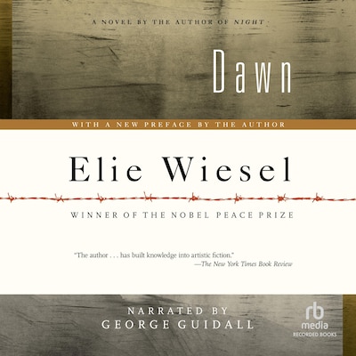 Dawn – omslag til lydbogen af Elie Wiesel