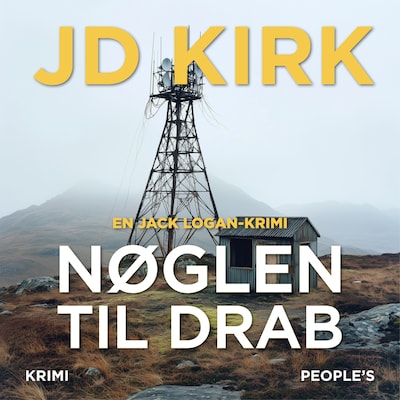 Nøglen til drab – omslag til lydbogen af J.D. Kirk