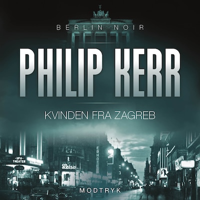 Kvinden fra Zagreb – omslag til lydbogen af Philip Kerr