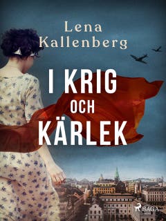 I krig och kärlek – omslag till ljudboken av Lena Kallenberg