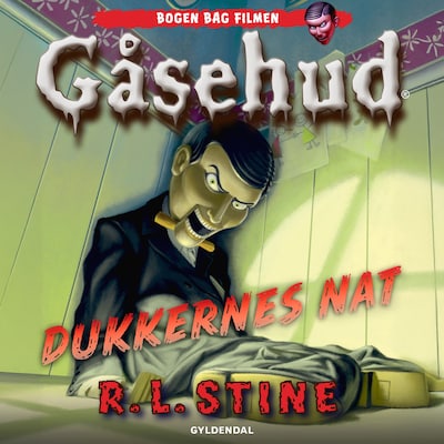 Gåsehud - Dukkernes nat – omslag til lydbogen af R.L. Stine