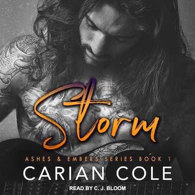 Storm – omslag til lydbogen af Carian Cole