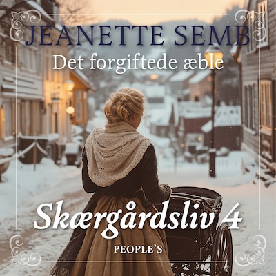 Det forgiftede æble – omslag til lydbogen af Jeanette Semb