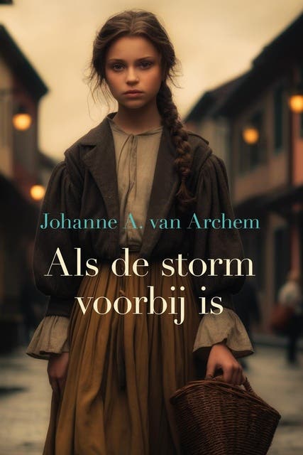 Als de storm voorbij is – omslag van het luisterboek van Johanne A. van Archem